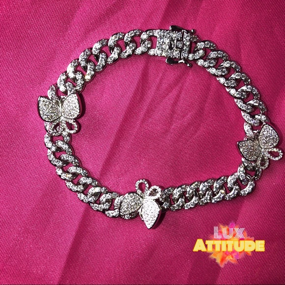 Butterfly anklet - Picture 4 of 7